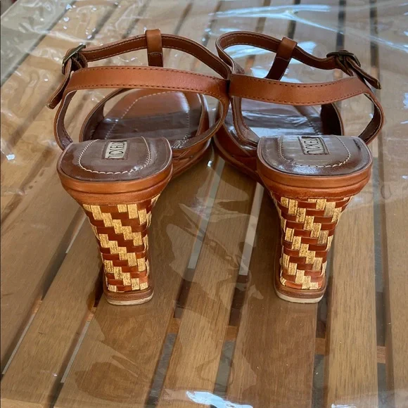 Nickels Women's Brown Leather Sandals - Picture 8 of 10